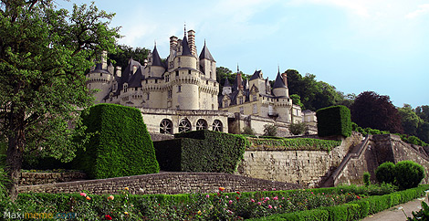 Le château de Ussé (France)