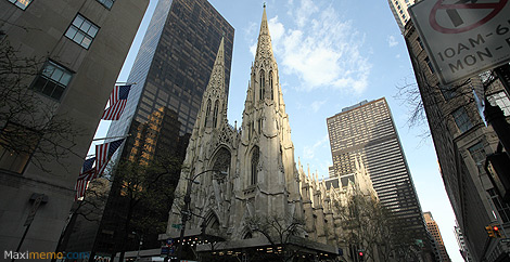 St Patrick's Cathedral in New York (USA)