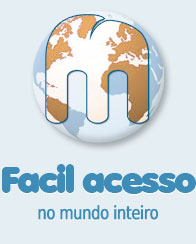 Fácil acesso no mundo inteiro