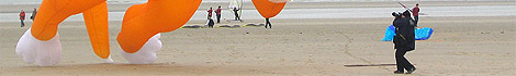 International Meetings of kites in Berck (France)