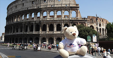 Nounours OVS à Rome